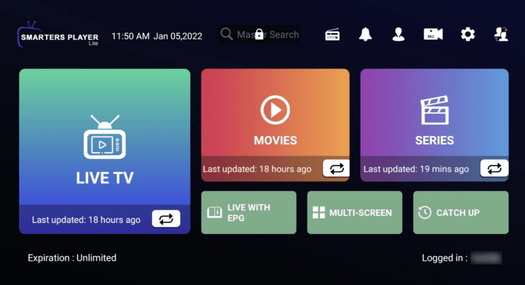 IPTV SMARTERS