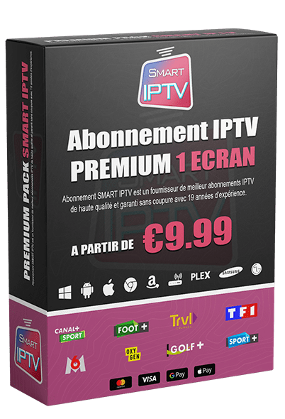 Abonnement Smart IPTV 1 Mois